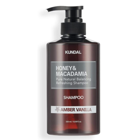 Kundal Honey & Macadamia Pure Natural Shampoo - Amber Vanilla 500ml