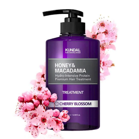 Kundal Honey & Macadamia Protein Hair Treatment - Cherry Blossom 500ml