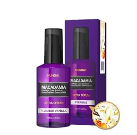 Kundal Macadamia Ultra Hair Serum - Amber Vanilla 100ml
