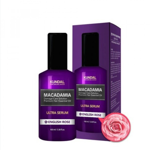 Kundal Macadamia Ultra Hair Serum - English Rose 100ml