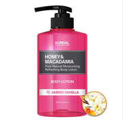Kundal Honey & Macadamia Pure Body Lotion - Amber Vanilla 500ml