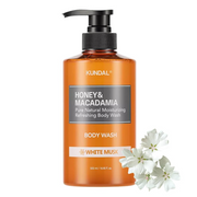 Kundal Honey & Macadamia Pure Body Wash - White Musk 500ml