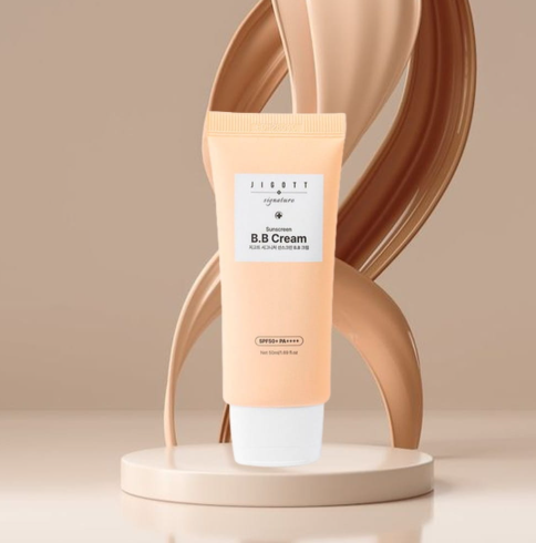 Jigott Signature Sunscreen B.B Cream SPF50+, PA++++ 50ml