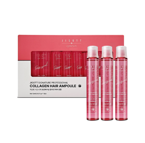 Jigott Signature Professional Collagen Hair Ampoule  10 τεμάχια x 13 ml