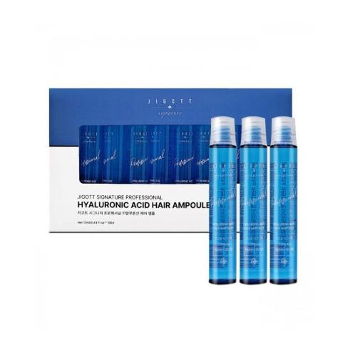 Jigott Signature Professional Hyaluronic Acid Hair Ampoule 13ml x 10 τεμάχια