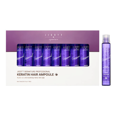 Jigott Signature Professional Keratin Hair Ampoule 13ml x 10 τεμάχια