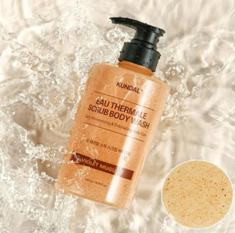 Kundal Scrub Body Wash - Violet Muguet 500ml