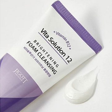 Jigott Vita Solution 12 Brightening Foam Cleansing 180ml