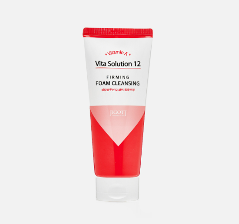 Jigott Vita Solution 12 Firming Foam Cleansing  180ml