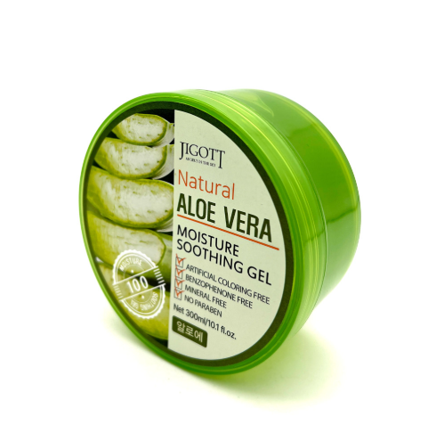 Jigott Natural Aloe Vera Moisture Soothing Gel 300 ml