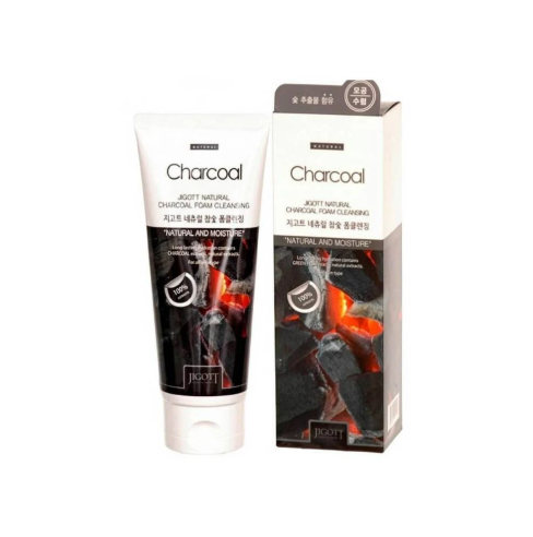 Jigott Natural Charcoal Foam Cleansing 180ml