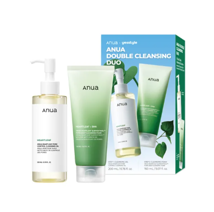Anua Heartleaf Double Cleanse Duo 200ml/150ml