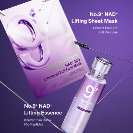 Numbuzin No.9 NAD Bio Lifting Duo set (Essence + 1 Masks)