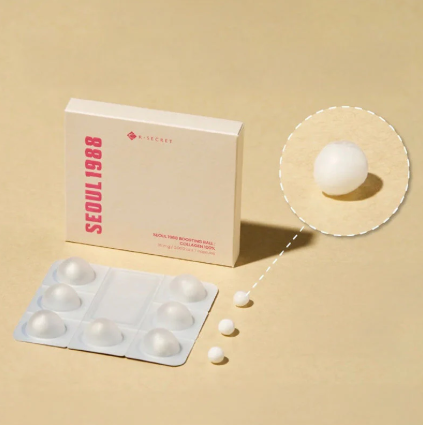K-SECRET SEOUL 1988 BOOSTING BALL : COLLAGEN 100%  7 κάψουλες