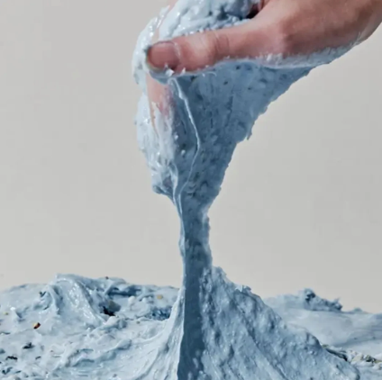 Arencia Fresh Blue Hyssop Rice Mochi Cleanser 120g