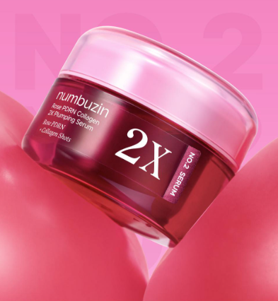 Numbuzin No.2 Rose PDRN Collagen 2X Plumping Serum 30ml