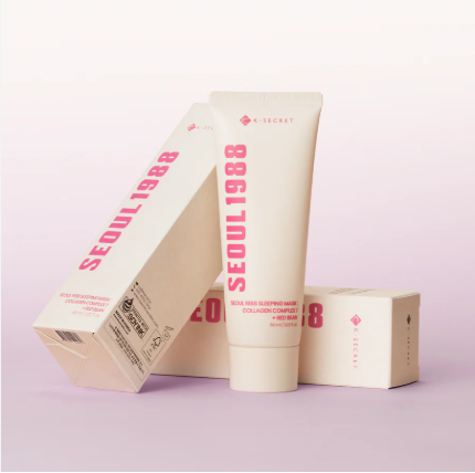 K-SECRET SEOUL 1988 SLEEPING MASK : COLLAGEN COMPLEX 7 + RED BEAN 60ml