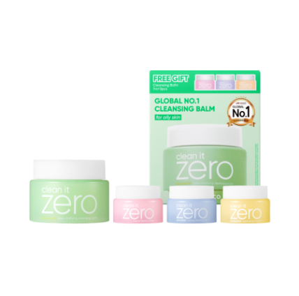 BANILA CO Clean It Zero Cleansing Balm Pore Clarifying SET 100ml + 3*7ml