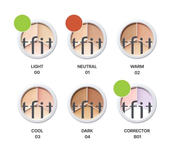 TFIT Cover Up Pro Concealer 15gr