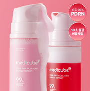 Medicube PDRN Pink Collagen Bubble Serum 95ml