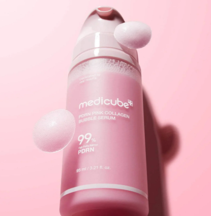 Medicube PDRN Pink Collagen Bubble Serum 95ml