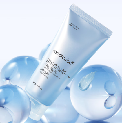 Medicube  Zero Pore Sa Clear Capsule Cleansing Foam 120ml