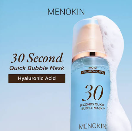 MENOKIN 30 Seconds Quick Bubble Mask MOIST 95ml
