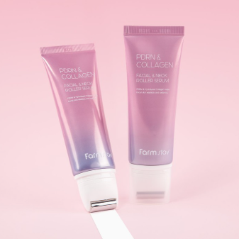 Farmstay  PDRN & Collagen Facial & Neck Roller Serum 100ml