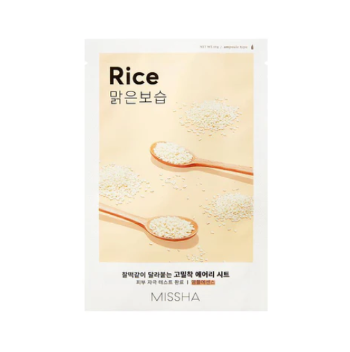 Missha Airy Fit Sheet Mask Rice  19g