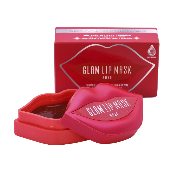 BeauuGreen Hydrogel Glam Lip Mask Rose in box 50gr 20pcs