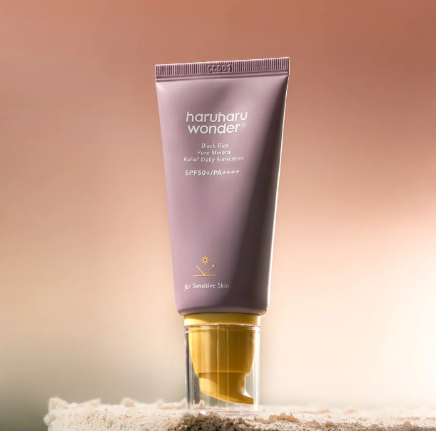 Haruharu wonder Black Rice Pure Mineral Relief Daily Sunscreen SPF50+/PA++++ 50ml