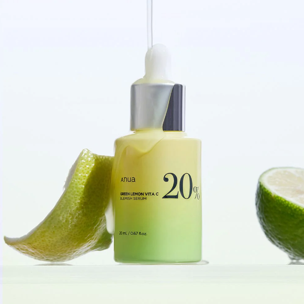 Anua Green Lemon Vita C Blemish Serum 20%  20ml