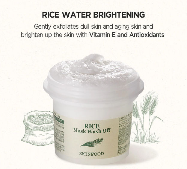 Skinfood  Rice Mask Wash Off 100gr