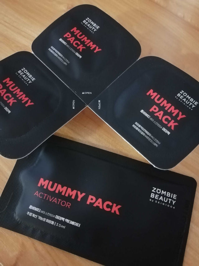 SKIN1004 - MUMMY PACK & ACTIVATOR KIT Mummy Pack Powder 2g x 8τμχ Mummy Pack Activator 3,5 ml x 8 τεμ