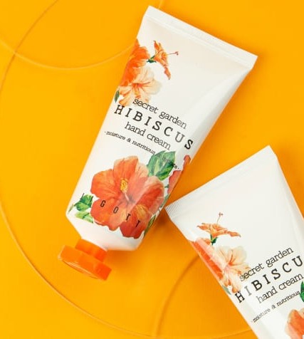 Jigott Secret Garden Hibiscus Hand Cream 100ml