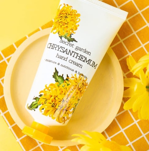 Jigott Secret Garden Chrysanthemum Hand Cream 100ml