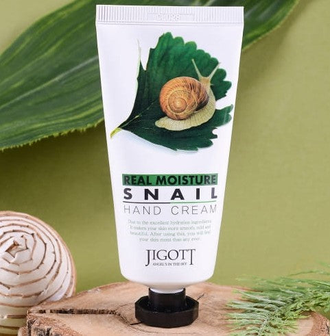 Jigott Real Moisture Snail Hand Cream 100ml