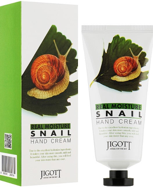 Jigott Real Moisture Snail Hand Cream 100ml